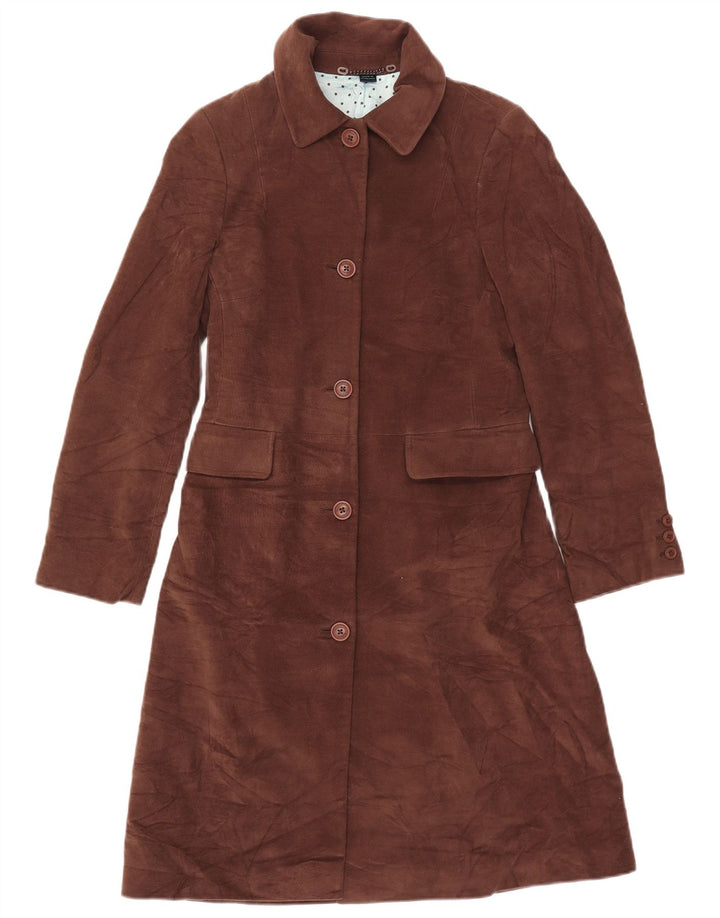 Pardessus Boden pour femme UK 40 Small en coton marron
