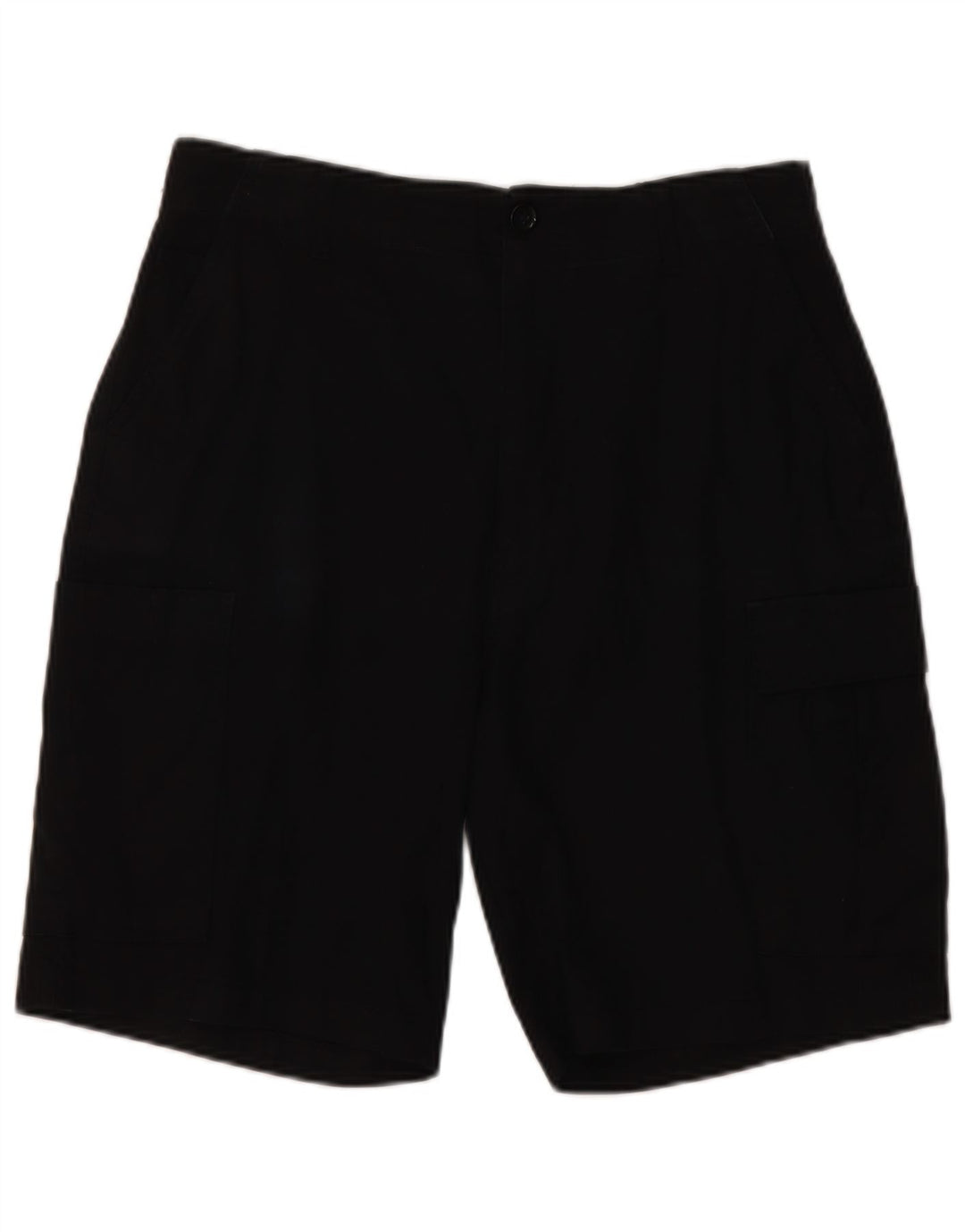 Zara Short Cargo Homme EU 42 Large W32 Coton Noir