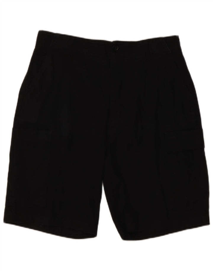 Zara Short Cargo Homme EU 42 Large W32 Coton Noir