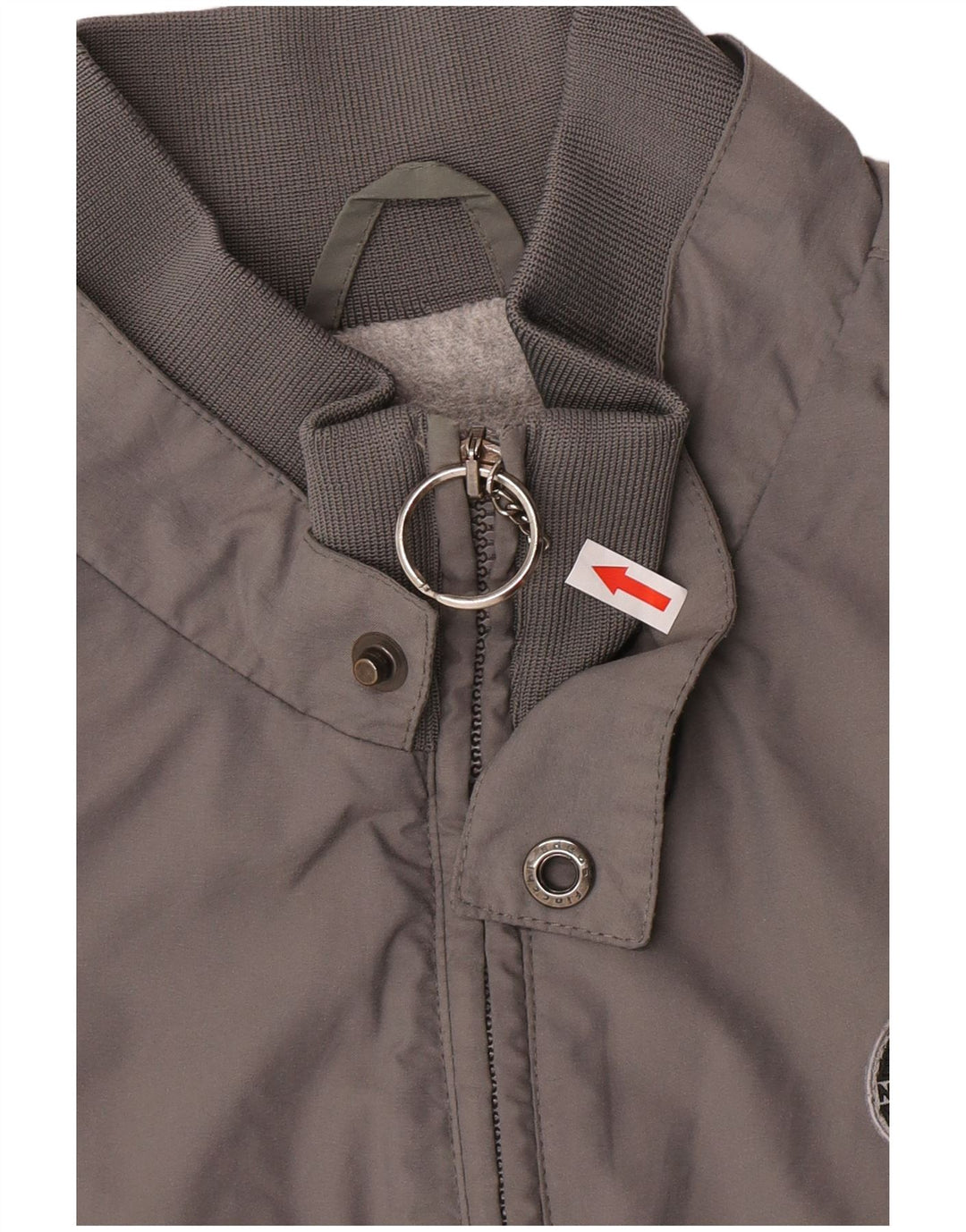 North Sails Veste Bomber Homme UK 44 2XL Gris Polyamide