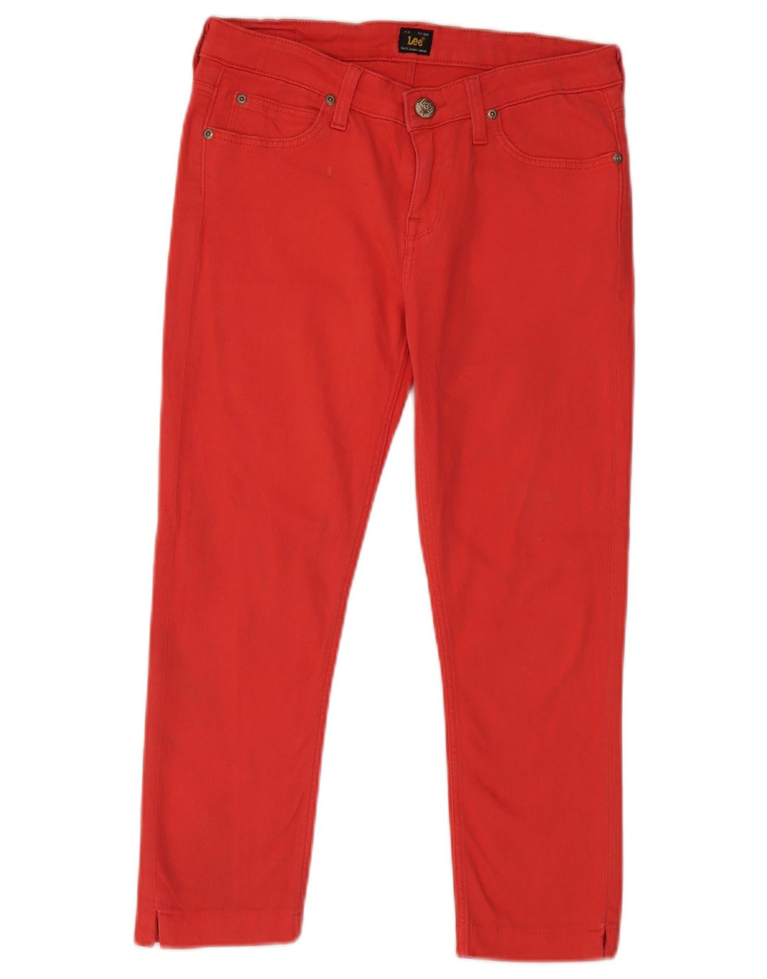 LEE Jean Slim Scarlett Femme W29 L33 Rouge Coton