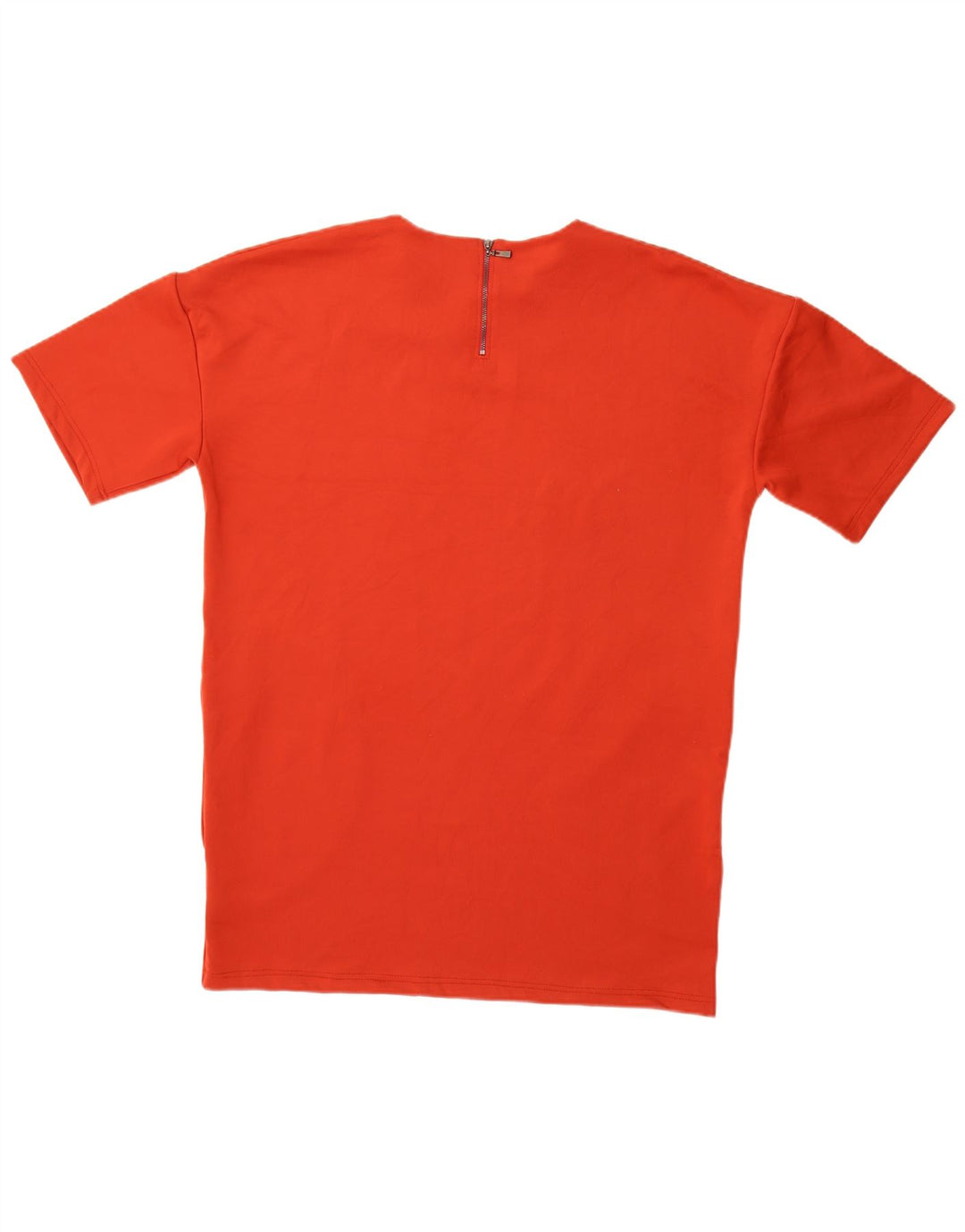 Topshop Robe T-Shirt Femme UK 12 Rouge Moyen Polyester