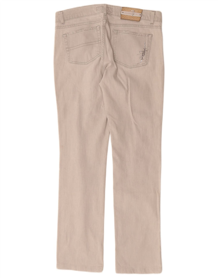 Trussardi Jean Slim W30 L30 Gris Coton Femme
