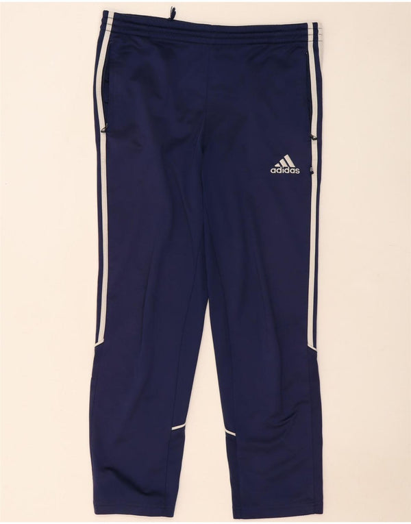 Adidas Pantalon de survêtement pour femme UK 14 Large Bleu marine