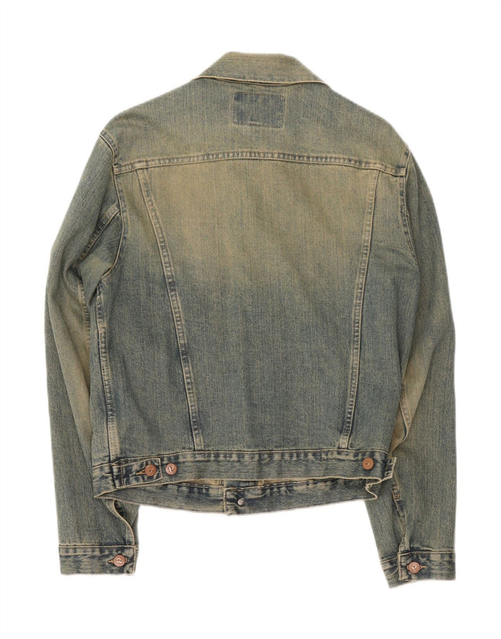 Pickwick Veste en jean pour femme UK 14 Large Bleu Coton