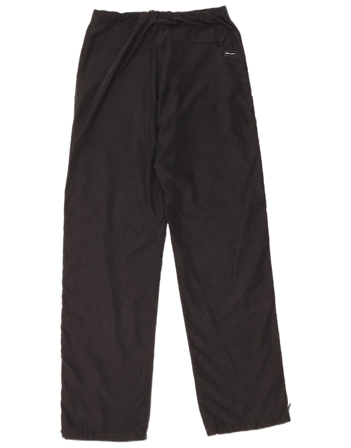 Champion Pantalon Chino Droit Femme Large W32 L32 Noir Polyester