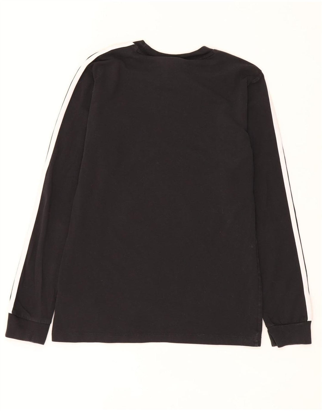 Adidas Haut à manches longues pour femme UK 10 Petit coton noir