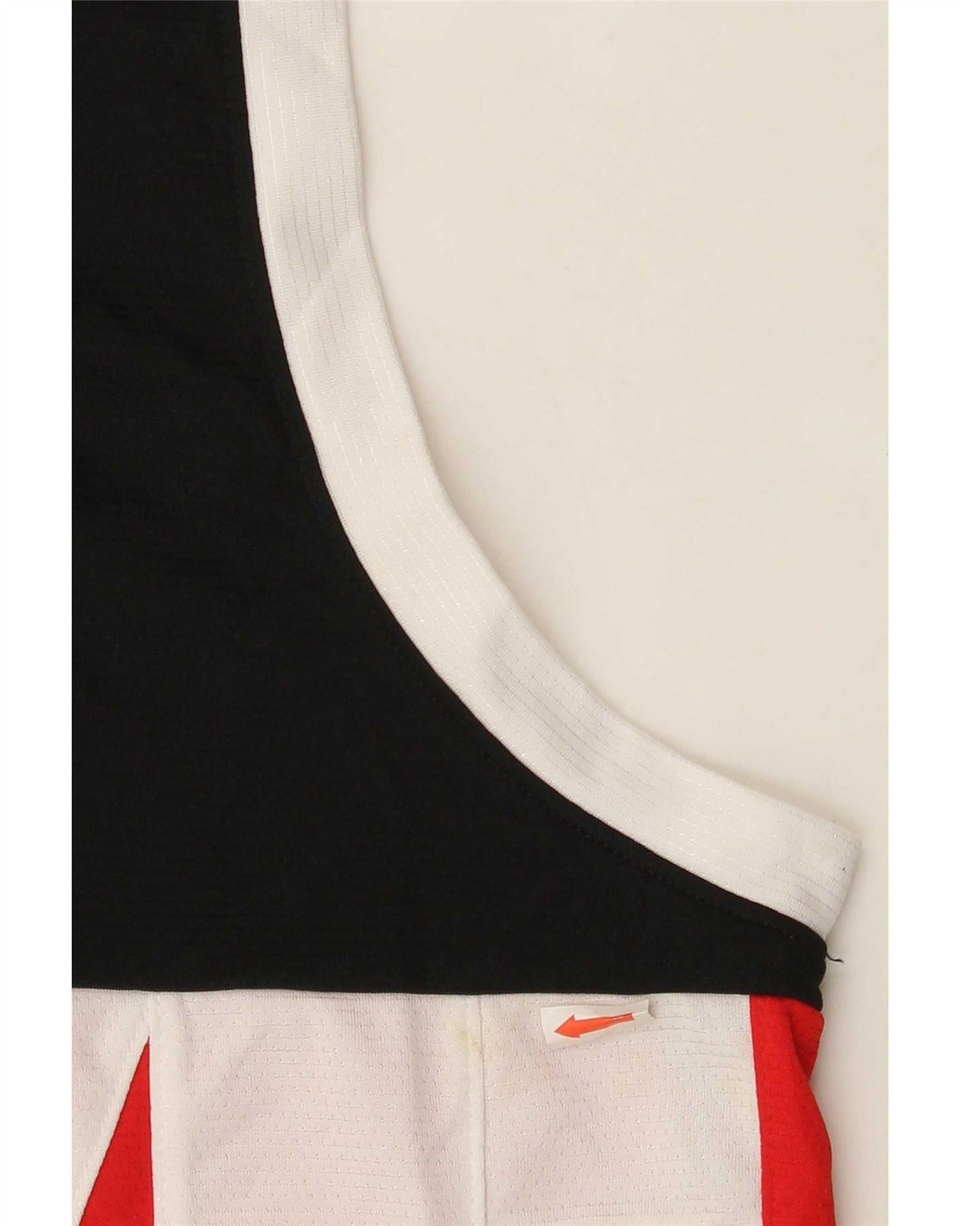 Nike Mens Graphic Débardeur Large Rouge Colourblock Polyester