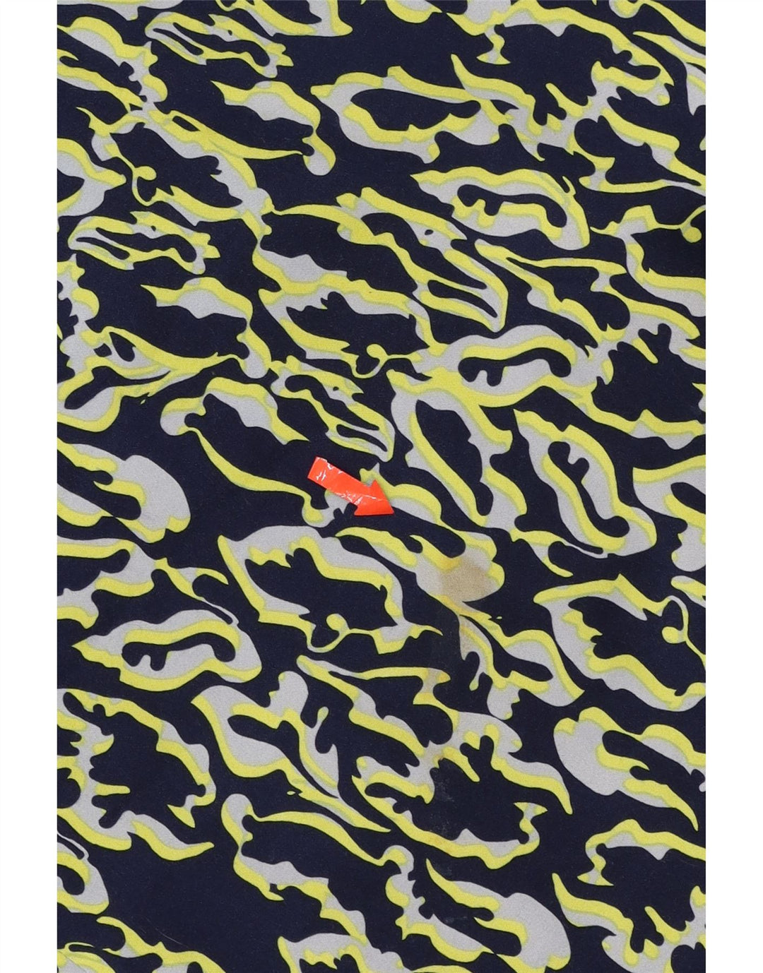 KAREN MILLEN Womens Abstract Pattern A-Line Dress UK 8 Small Navy Blue Vintage Karen Millen and Second-Hand Karen Millen from Messina Hembry 