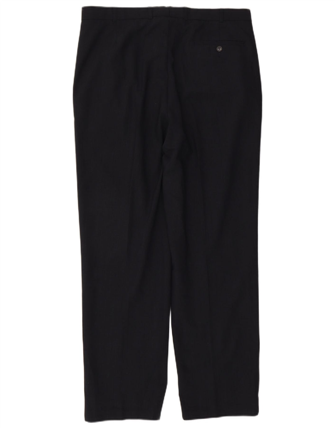Marks & Spencer Pantalon de costume pour homme W36 L31 Bleu marine Polyester