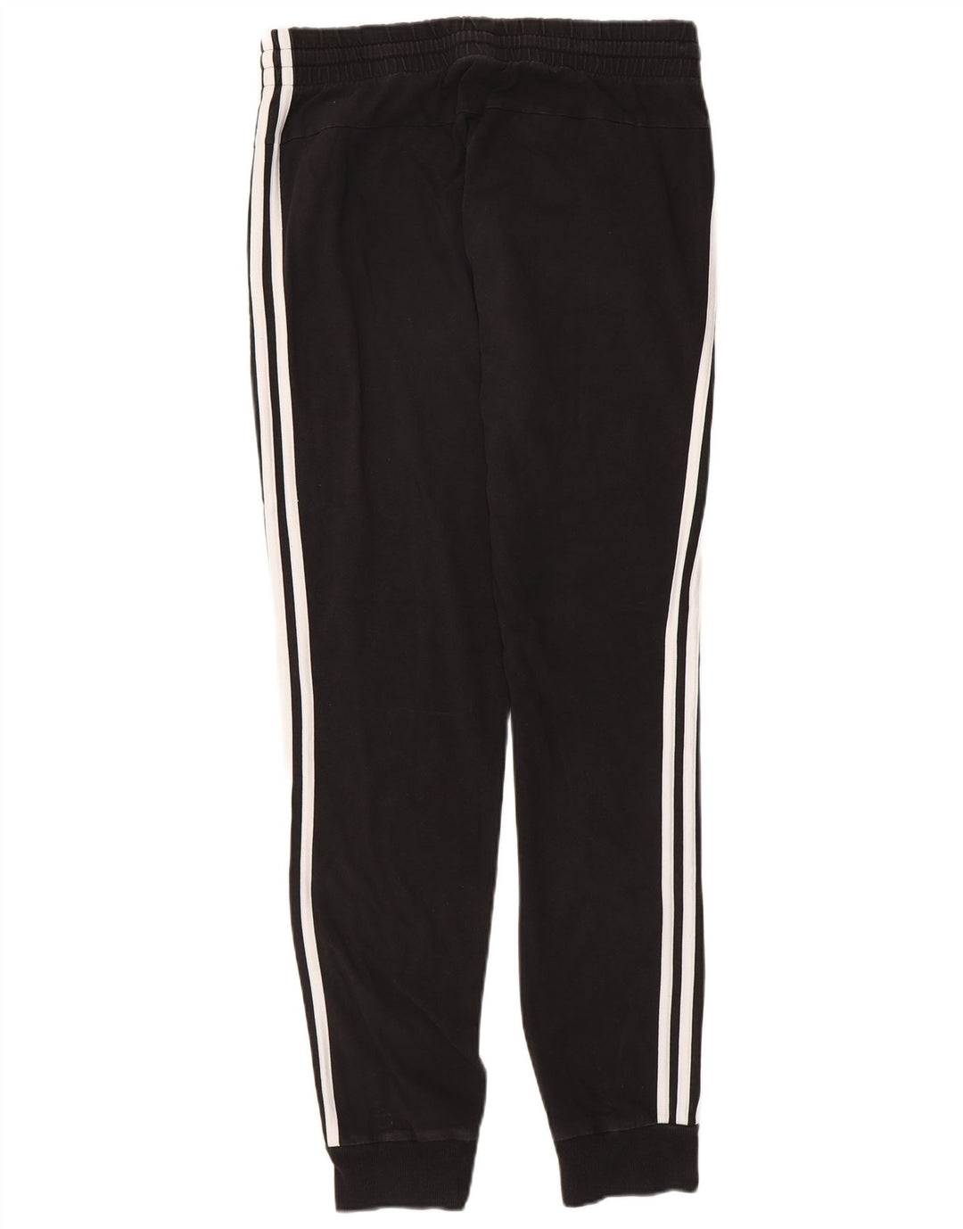 ADIDAS Pantalon de survêtement pour femme Joggers UK 12/14 Coton noir moyen