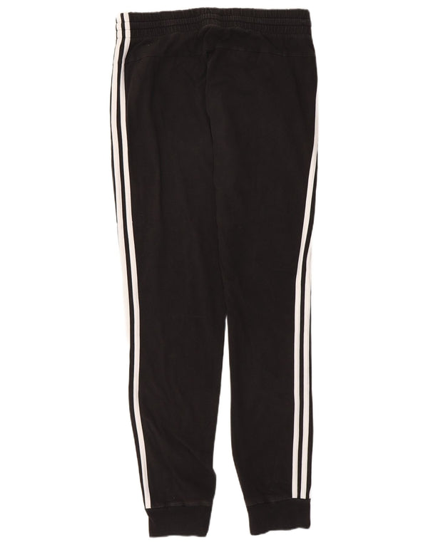 ADIDAS Pantalon de survêtement pour femme Joggers UK 12/14 Coton noir moyen
