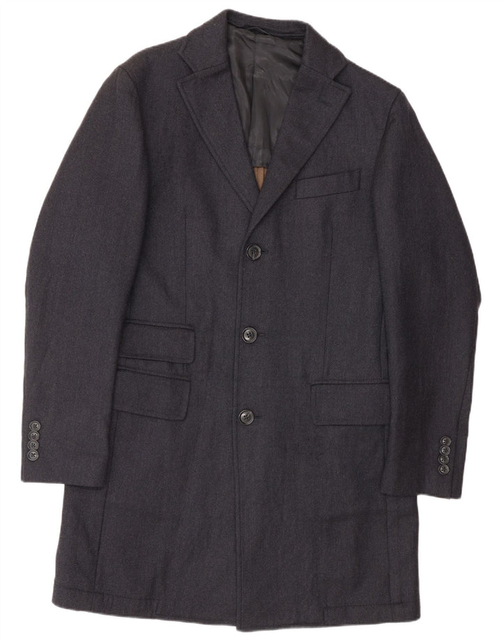 LUIGI BIANCHI Veste blazer longue pour homme IT 48 Bleu marine moyen classique