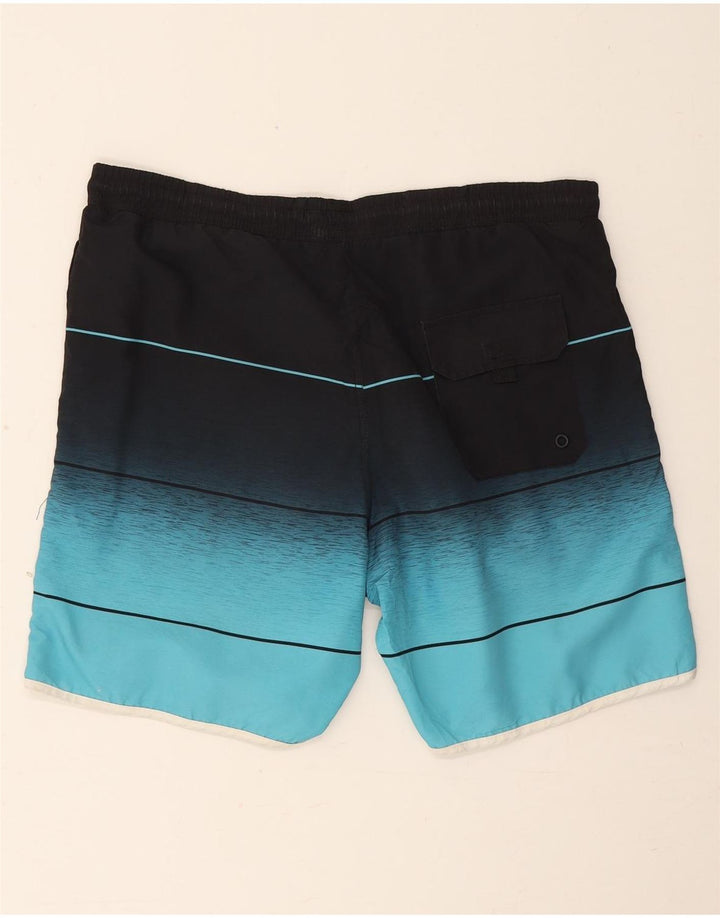 Fila Short de Bain Graphic Homme Bleu Moyen Polyester Colorblock