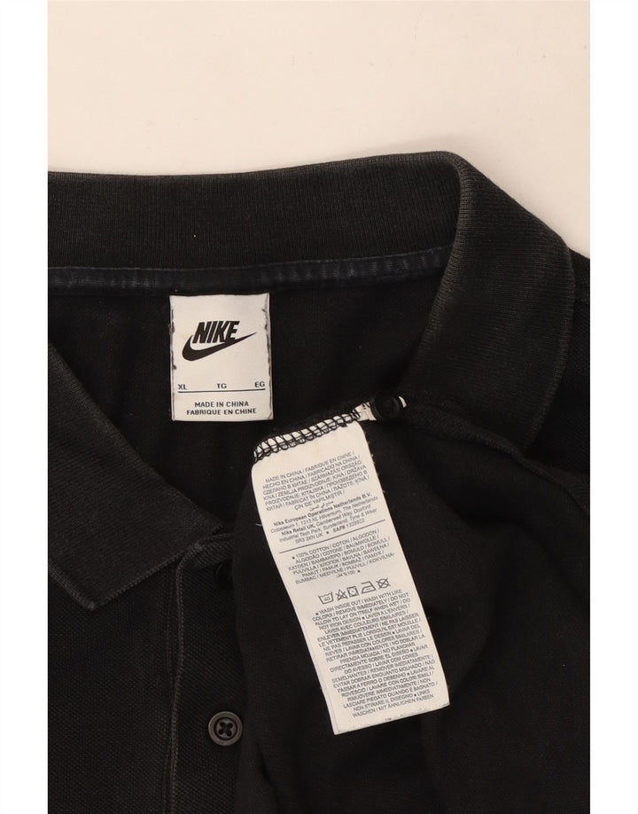 Nike Polo Homme XL Noir Coton