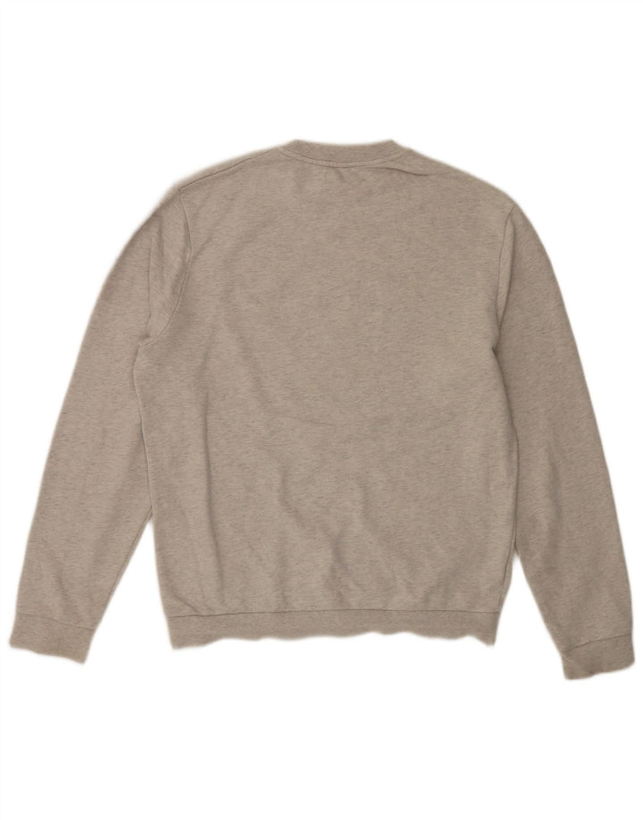 Fred Perry Sweat-Shirt Graphique Homme Gris Moyen Coton