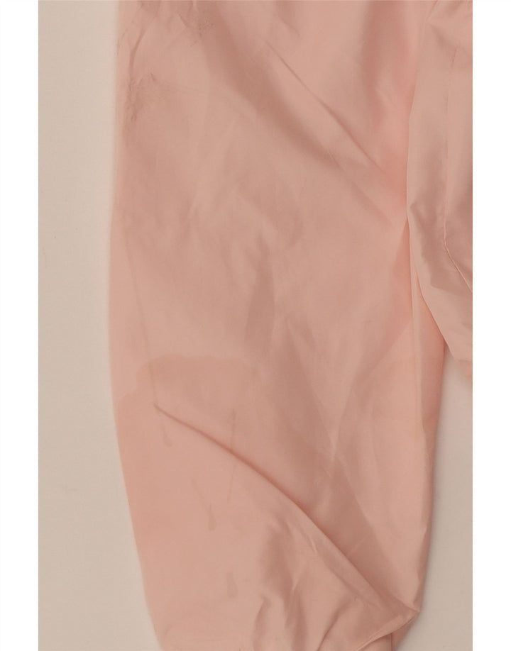 Fila Veste de pluie surdimensionnée à capuche pour femme UK 6 XS Rose Polyester