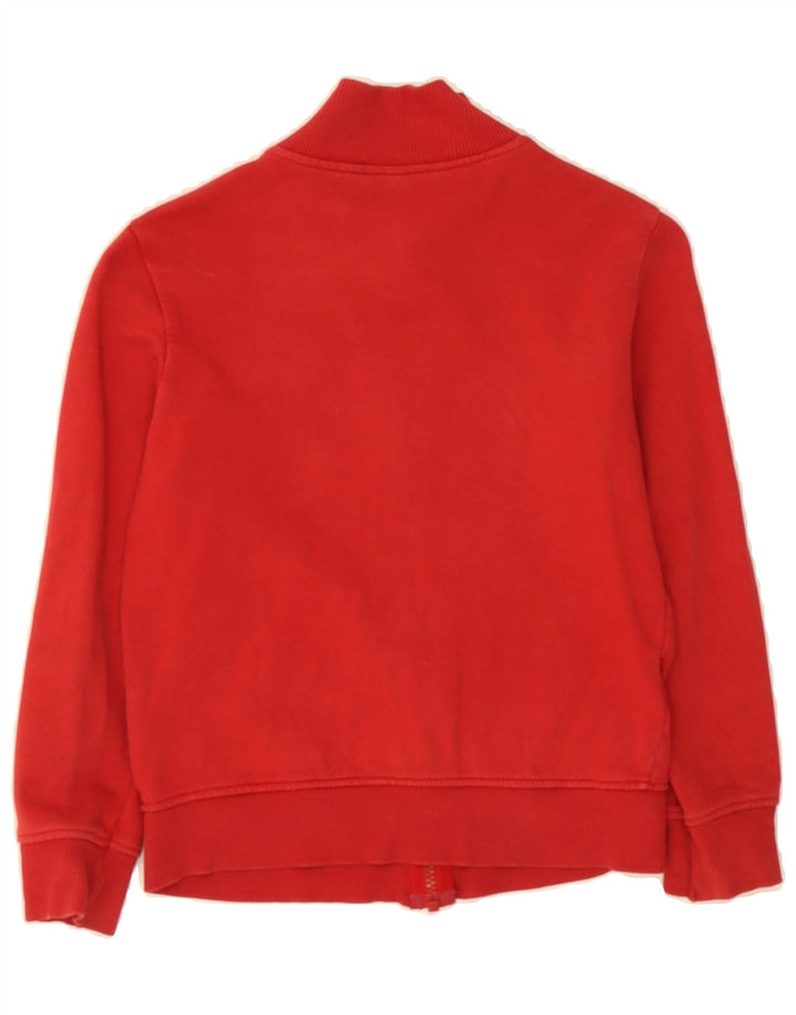 BENETTON Boys Tracksuit Top Jacket 7-8 Years Medium Red Cotton Vintage Benetton and Second-Hand Benetton from Messina Hembry 