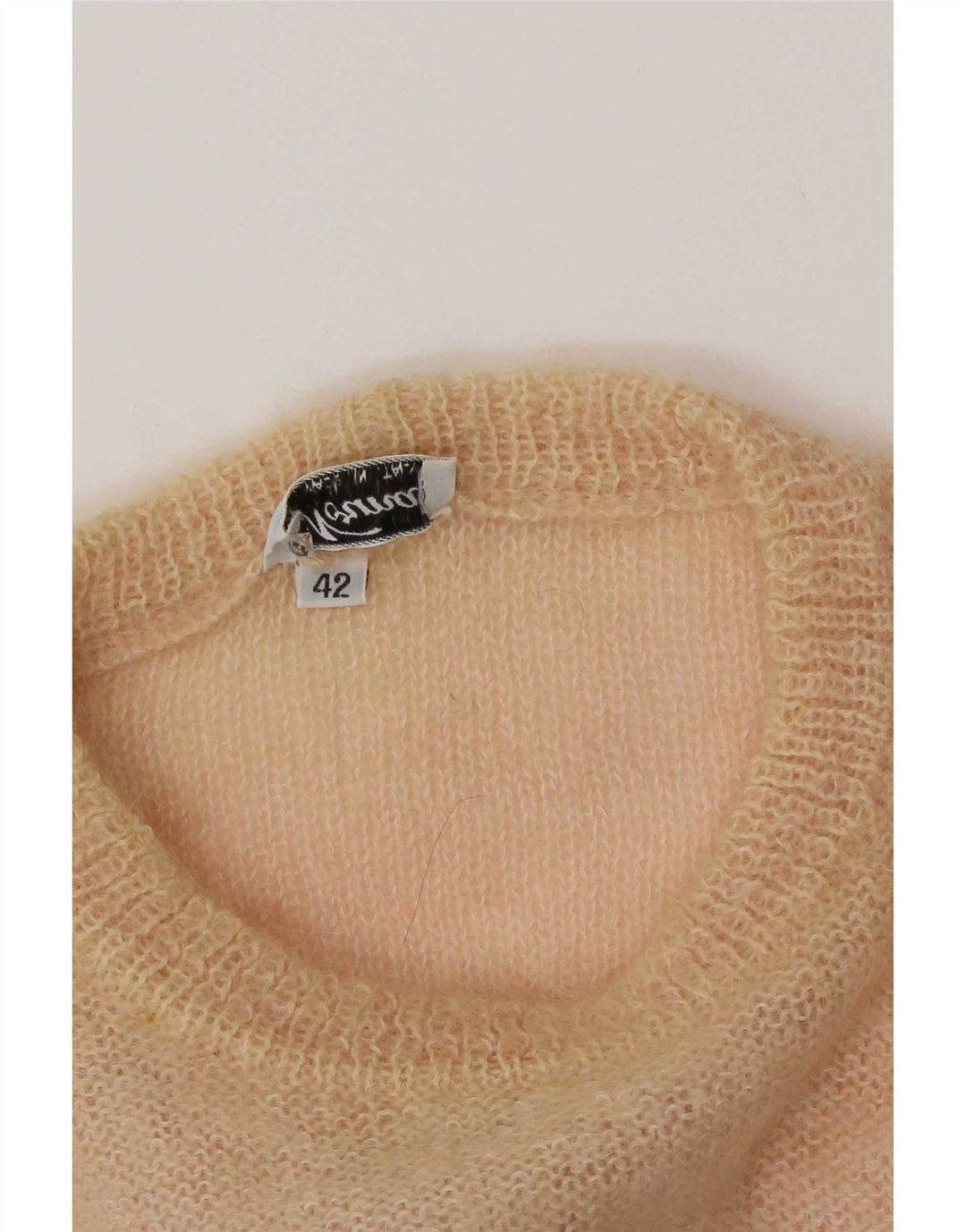 Norma Pull graphique à col rond pour femme IT 42 Bleu moyen Colourblock