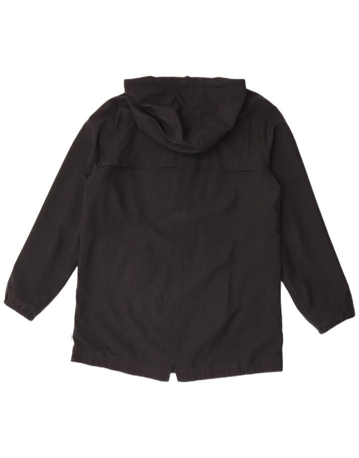 Vans Imperméable à capuche pour femme UK 44 Medium Noir Polyester