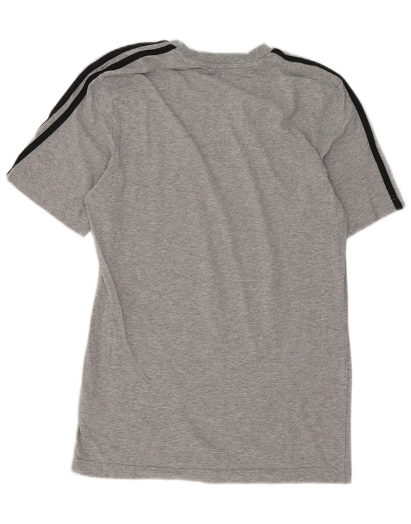 Adidas T-Shirt Homme Haut Petit Gris Coton