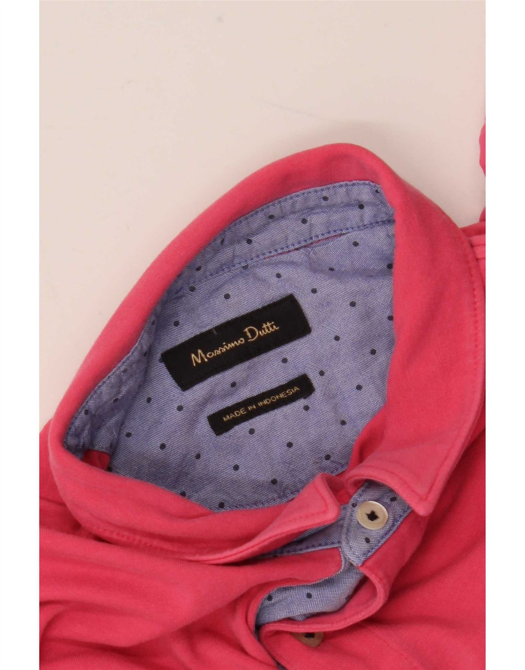 Massimo Dutti Polo Homme Petit Rose