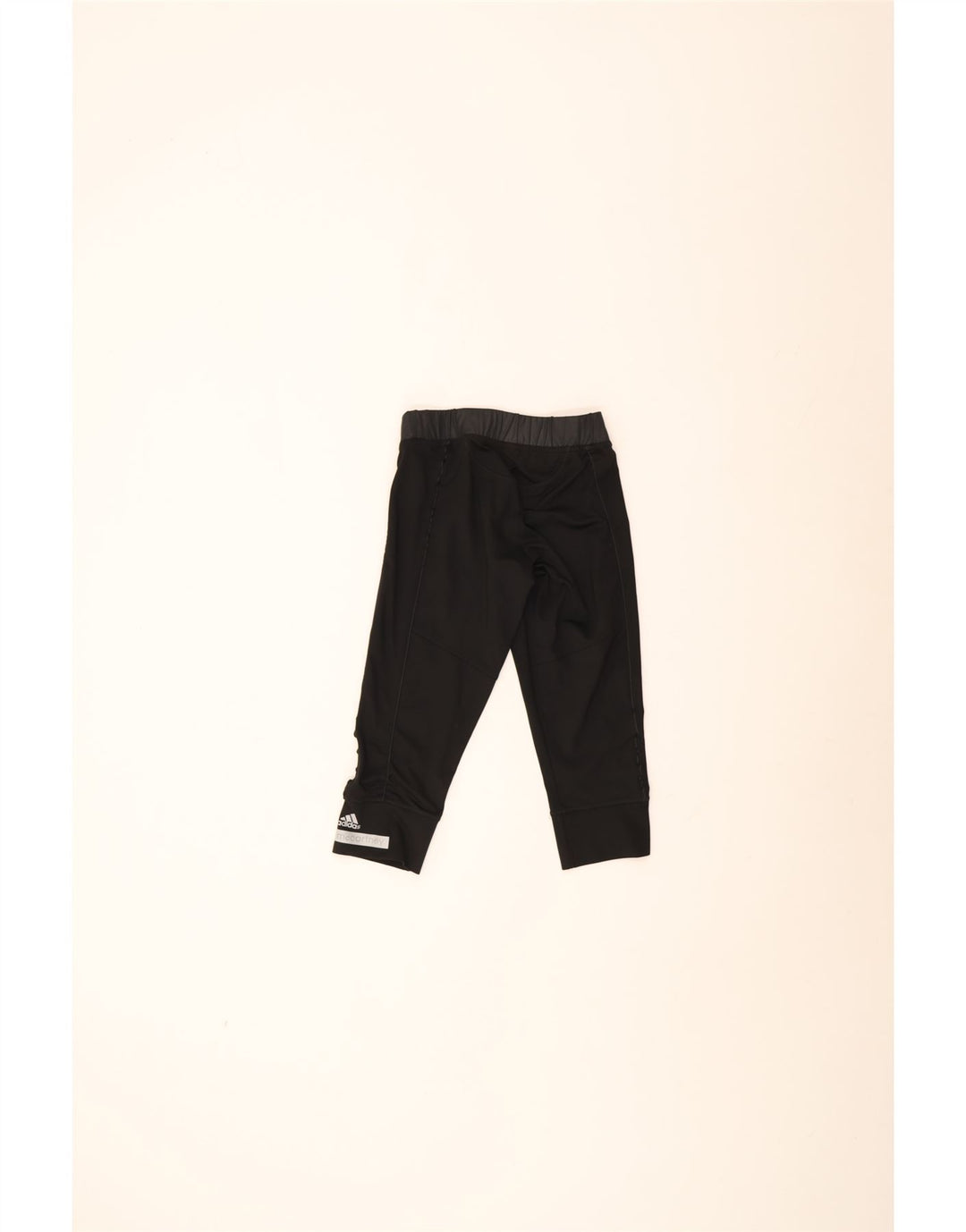 Adidas Femmes Stella McCartney Graphic Capri Leggings UK 10 Petit Noir