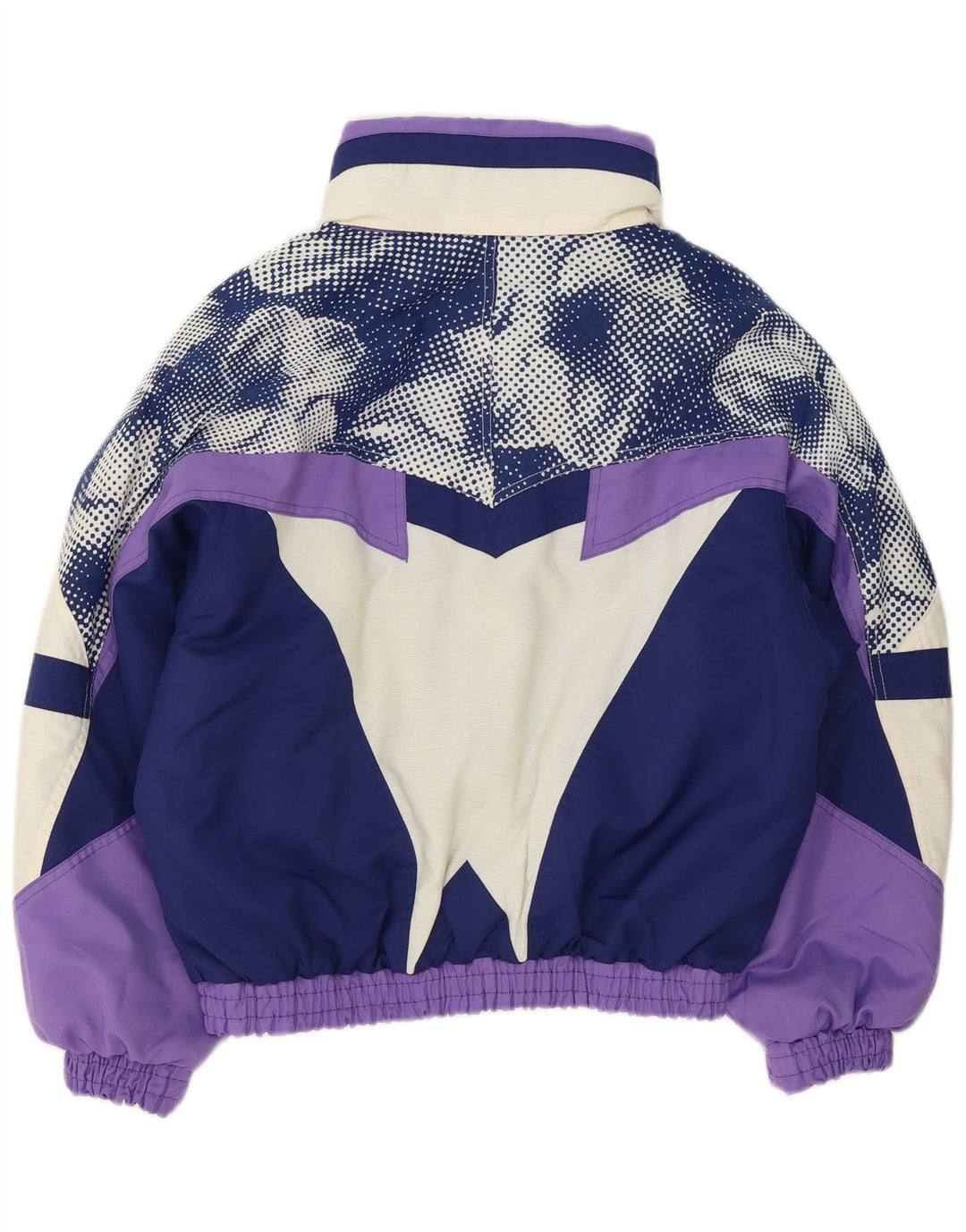 Fila Veste de ski coupe ample pour femme IT 42 Violet moyen Polyester Rétro