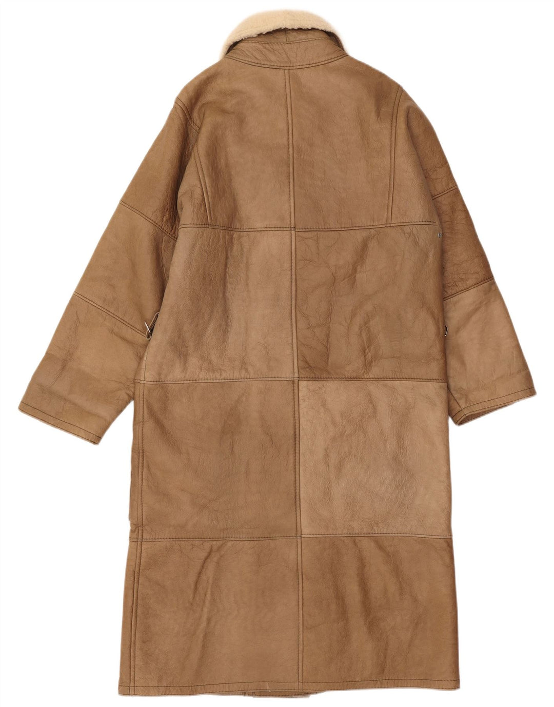 LORINGHOVEN Manteau en peau de mouton pour homme UK 36 Petit cuir d'agneau beige