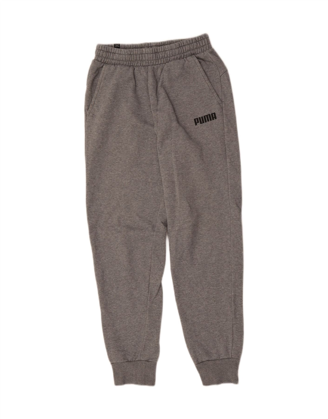 Puma Pantalon de Survêtement Joggers Homme Gris Moyen Moucheté Coton