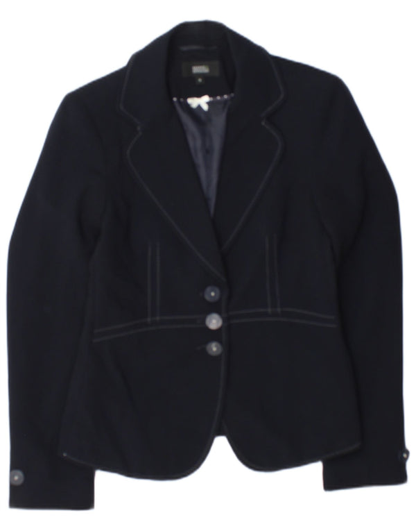 Marks & Spencer Veste blazer à 3 boutons pour femme UK 8 Small Bleu marine