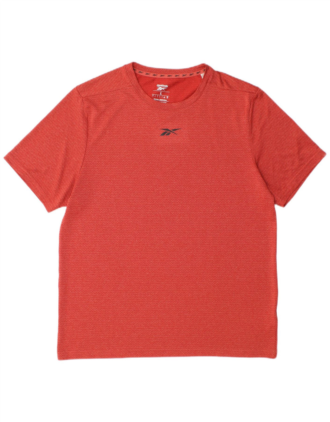 Reebok T-Shirt Homme Haut Large Rouge Polyester