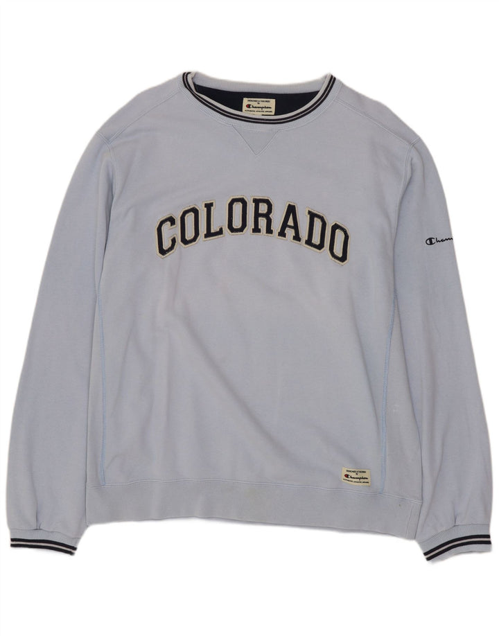Champion Sweat-shirt Colorado Graphic pour homme, grand bleu