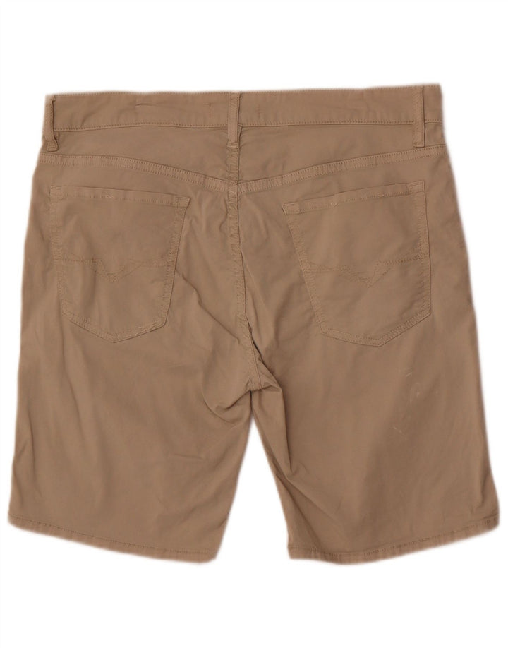 Guess Short décontracté pour hommes W34 grand coton beige