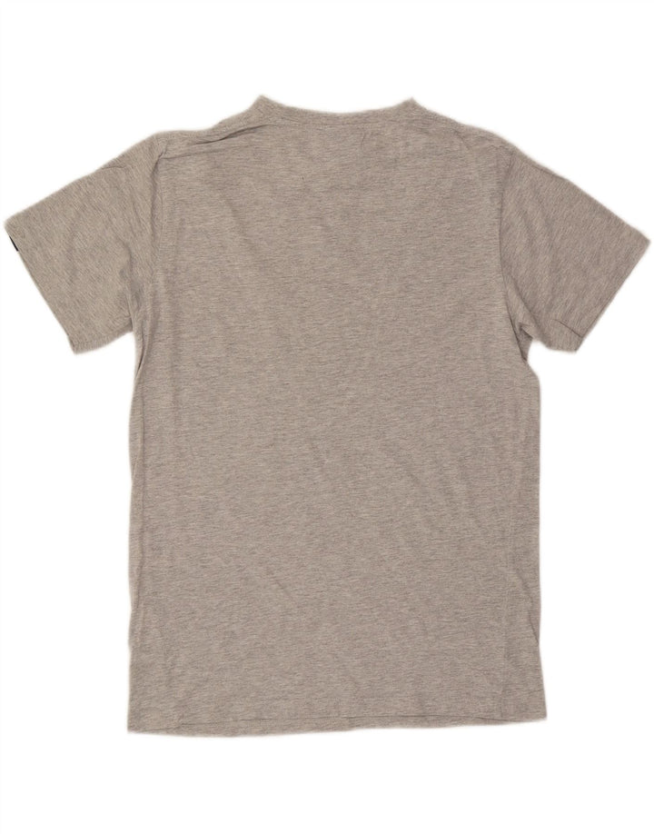 ELLESSE T-Shirt Graphique Homme Gris Moyen Coton