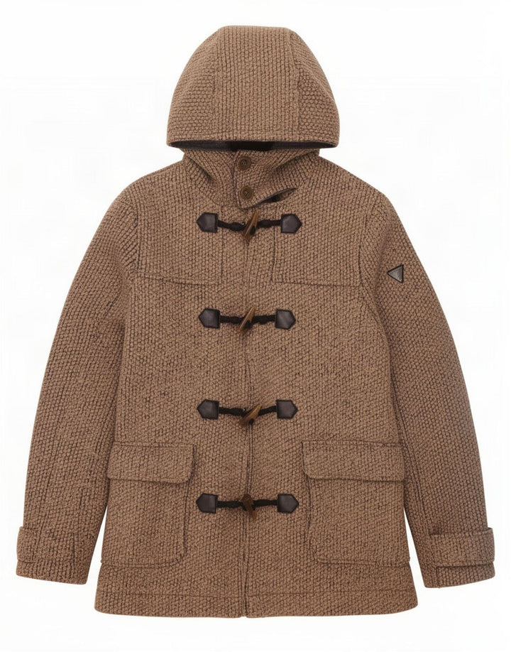 Guess Veste de sport à capuche pour homme UK 38 Marron moyen Polyester