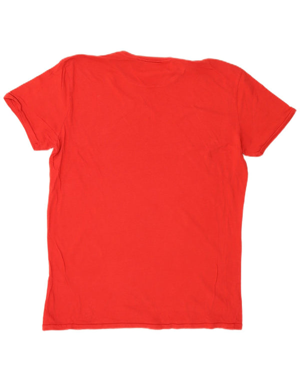 Diadora Mens Graphic T-Shirt Top 2XL Red