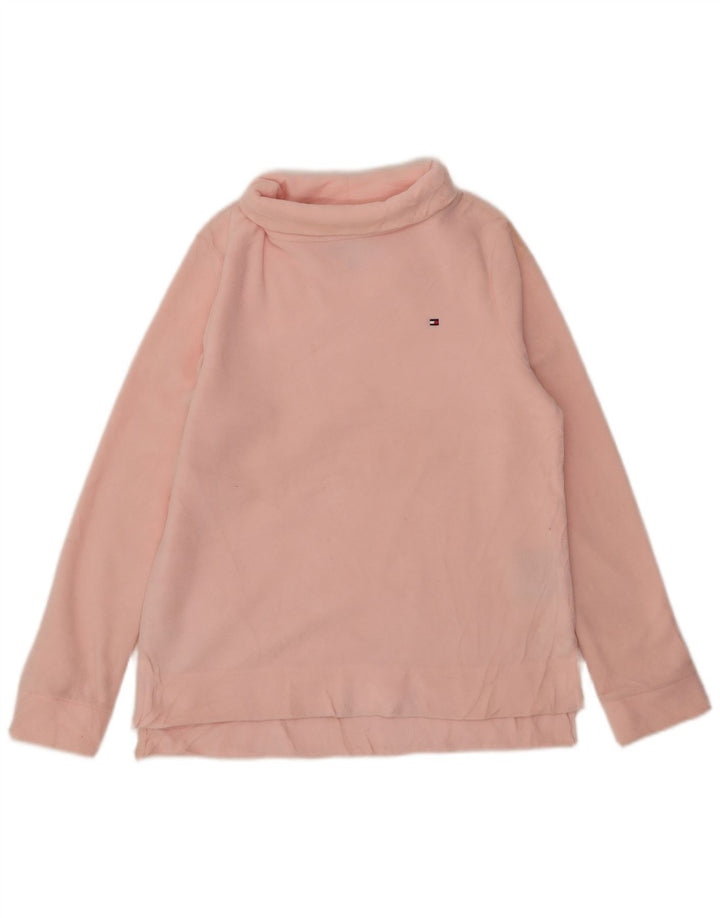 Tommy Hilfiger Pull polaire pour femme UK 14 Rose moyen Polyester