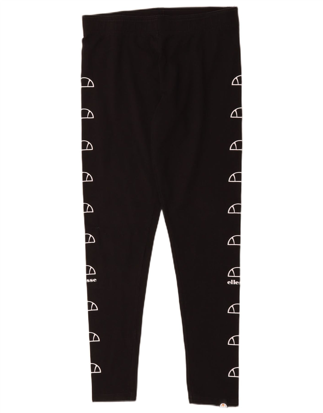 Ellesse Leggings graphiques pour femmes UK 14 Large Noir