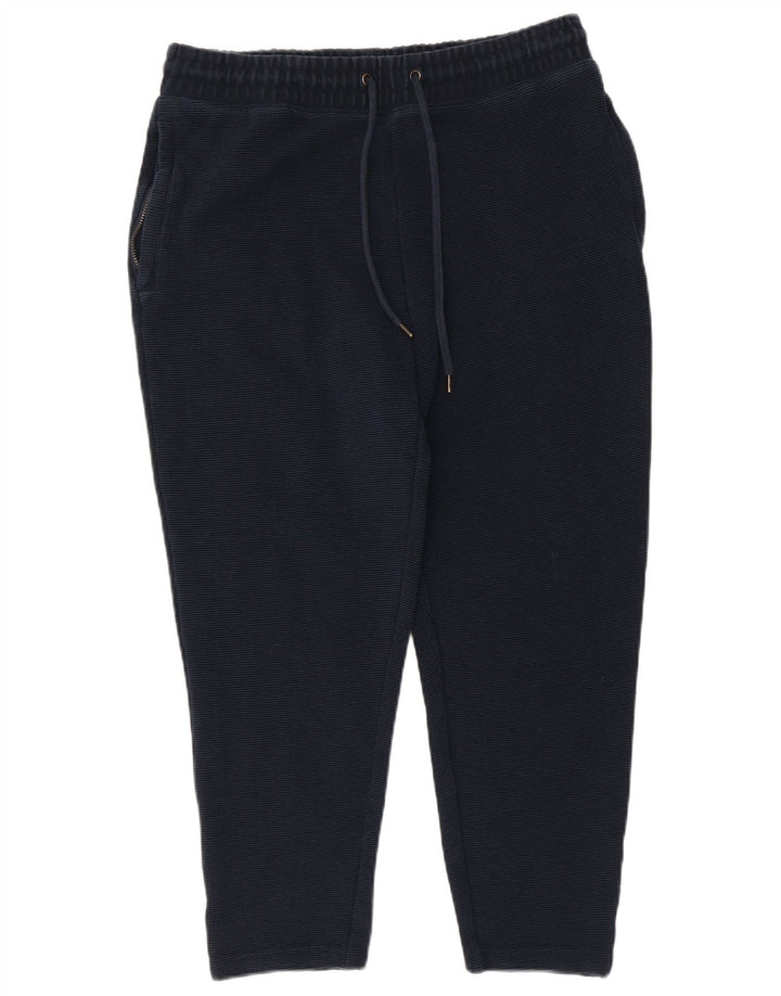 MARKS & SPENCER Pantalon de Survêtement Joggers Homme Bleu Marine Moyen Coton