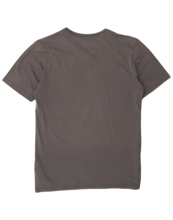 Nike Hommes Dri Fit Graphic T-Shirt Haut Petit Gris Coton