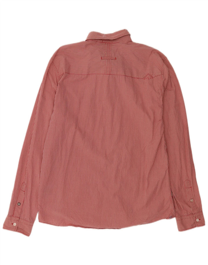 Quiksilver Chemise Homme XL Rouge Vichy Coton