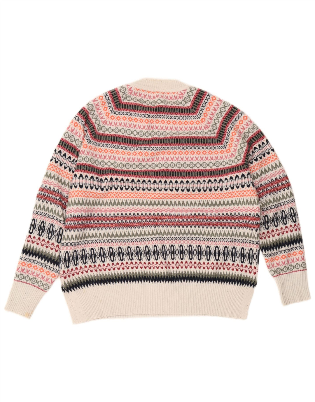 Marks & Spencer Pull ras du cou pour femme UK 14 Medium Multicolore