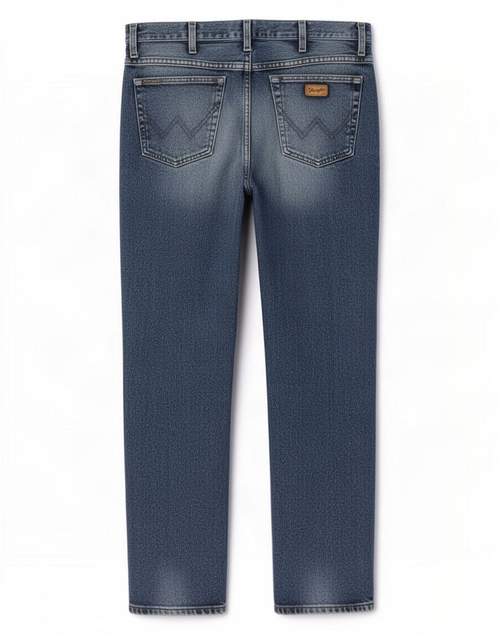 Wrangler Jean droit homme W34 L29 bleu