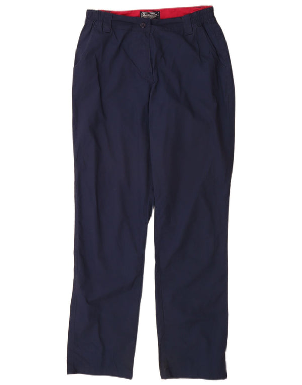 Mountain Warehouse Pantalon Chino Femme UK 8 Small W28 L31 Bleu Marine