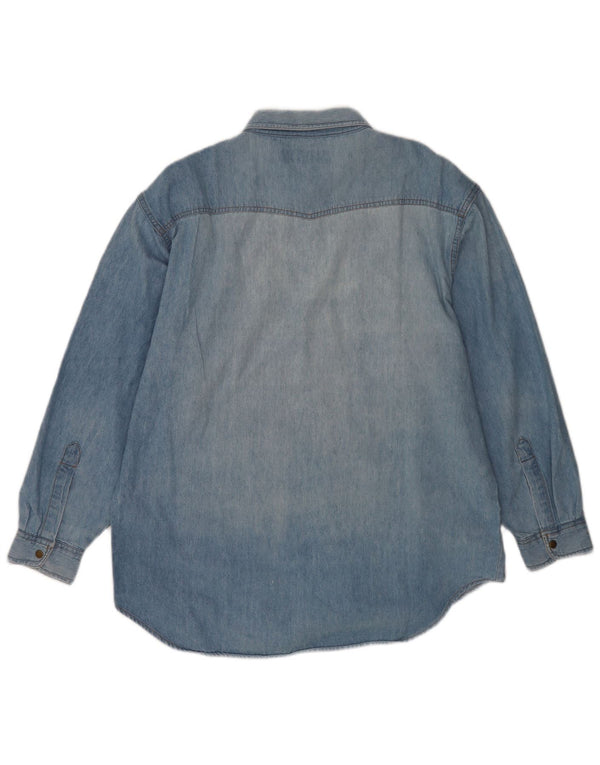 Brandon & C Chemise en Jean XL Bleu Coton Homme