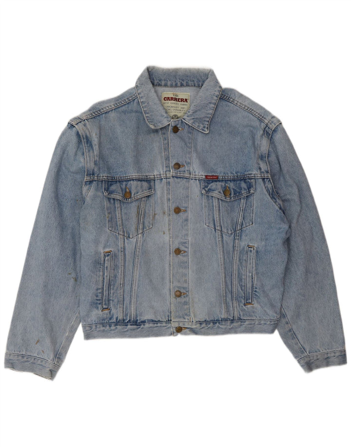CARRERA Veste en jean pour homme UK 40 Large Bleu