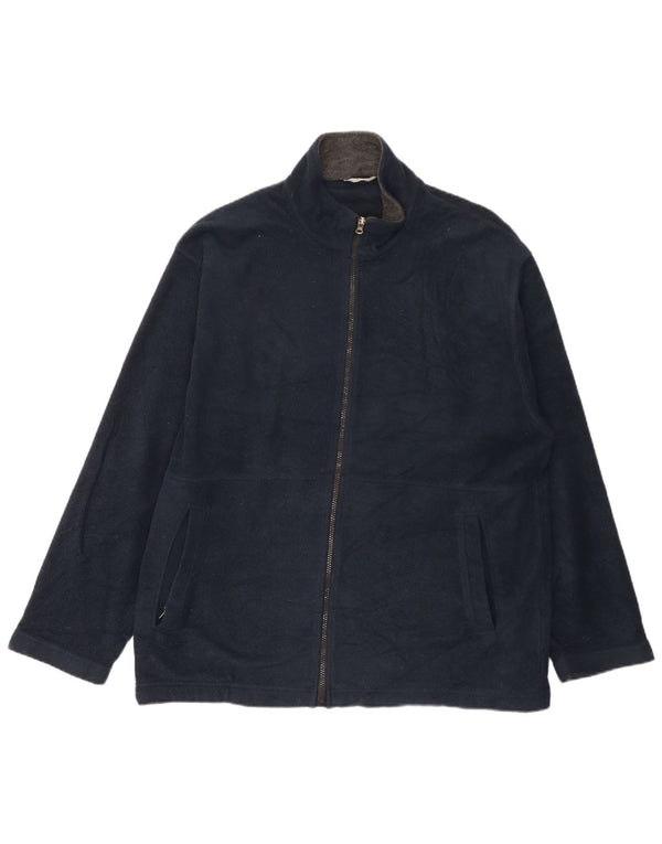 Marks & Spencer Veste polaire pour homme UK 44 XL Bleu marine Polyester