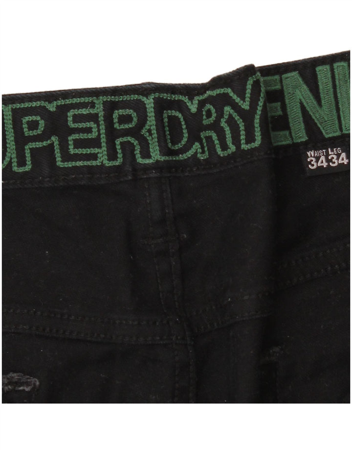 Superdry Jean Slim W34 L34 Homme Noir Coton