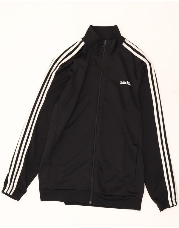 Adidas Veste de survêtement pour homme UK 42/44 Large Noir Polyester